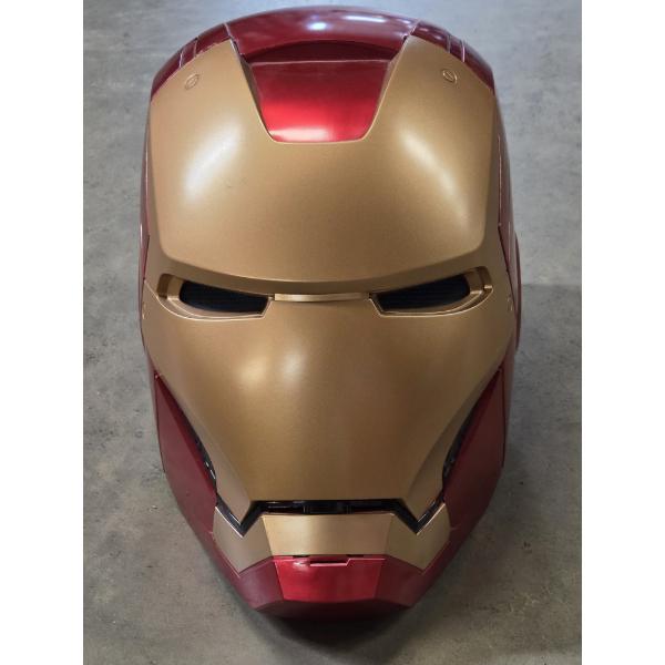 Iron Man Adult Full Face Helmet With Light & Sound In Excellent Condition! 
