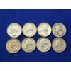 Image 1 : $2.00 Face Value of Assorted Years 90% Silver Washington Quarters