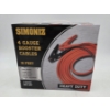 Image 1 : Brand New Simoniz 4 Gauge Booster Cables - 16 feet! - 400 Guage/600AMP