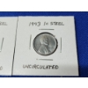 Image 3 : x2 Choice Uncirculated 1943 Lincoln Steel Cents