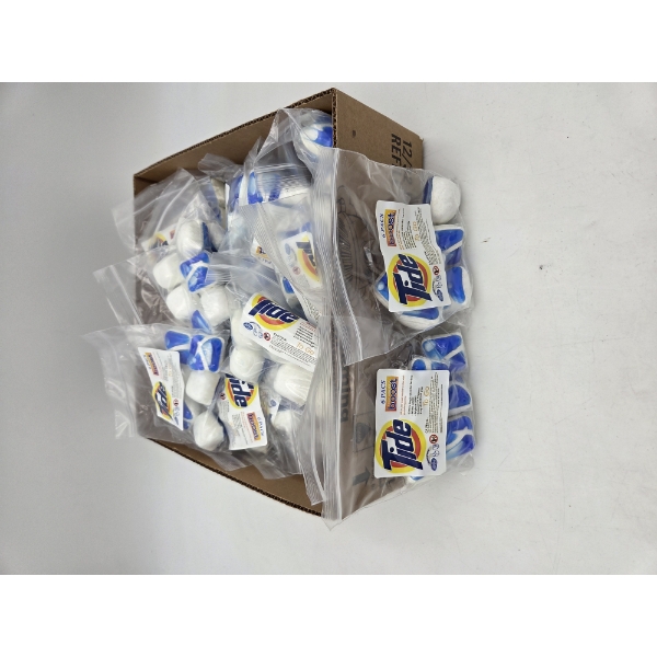 Thirty 6 Packs Of Tide Blue All In One Boost Pods 