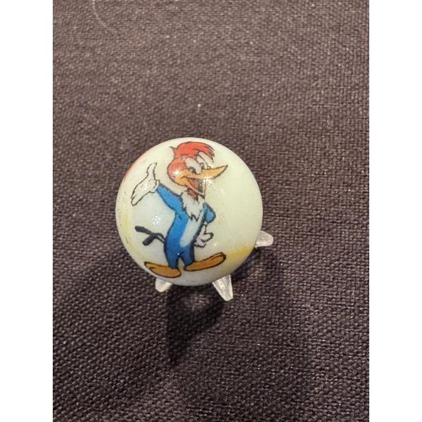 Vintage Woody WoodPecker  Promotional Advertising Marble - Mint Condition