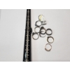Image 11 : Large Lot of Sterling Silver Rings! 10 Assorted Rings - Total Weight: 26.2g
