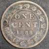 Image 2 : 1888 Canada One Cent - VICTORIA DEI GRATIA REGINA CANADA