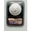 Image 2 : NGC MS69 2008 Westpoint Mint Burnished Silver Eagle