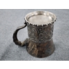 Image 3 : Antique Ornate Sterling Silver Cup With Wonderful Depiction On Side Weighing 224 Grams