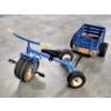 Image 2 : EXTREMELY RARE - VINTAGE "LAPP SPEEDSTER" - MADE IN PA - HEAVY DUTY CHILD TRICYCLE WITH TANDEM CART