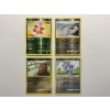 Image 1 : Lot of 4 Vintage Reverse Holo Pokemon Trading Cards
