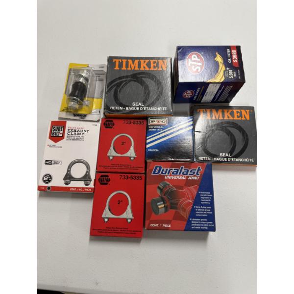 Brand New Assorted Box of Car Parts Lot - Brand New In The Boxes