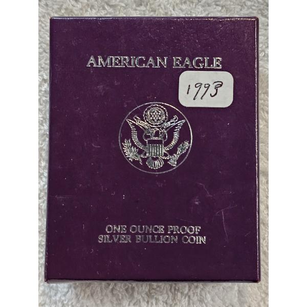 1993 Silver American Eagle Proof - AFV $1.00