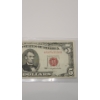 Image 3 : Series 1963 $5 Red Seal Bank Note With Granahan And Dillon Signatures - Face Value: $5.00