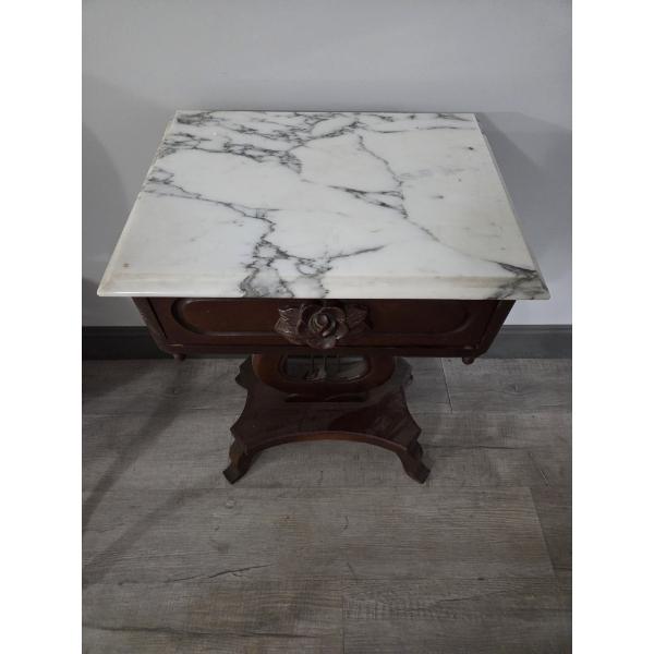 Pick Up Off Site- 115 Ely St. Alliance Oh. Beautiful Antique Side Table