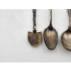 Image 5 : Lot of 5 Assorted Unique Sterling Silver Spoons Total Weight: 80.0g