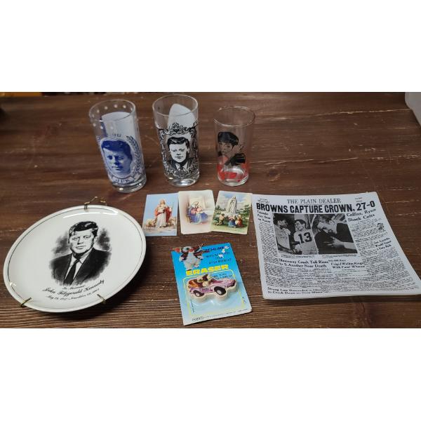 Assorted Political, Sports Memorabilia & More