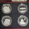 Image 3 : Bradford Authenticated 50th Anniversary Apollo Race to the Moon Silver-Plated Coin Collection