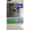 Image 13 : (6) Rings Including Sterling, Turquoise & Electroplated Rhodium 