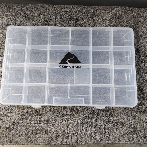 Ozark Trail Clear Plastic Multi-Use Utility/Tackle Box