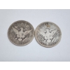 Image 2 : Two U.S. Barber Half Dollars: 1906-S & 1915-S - 90% Silver - FV: $1.00