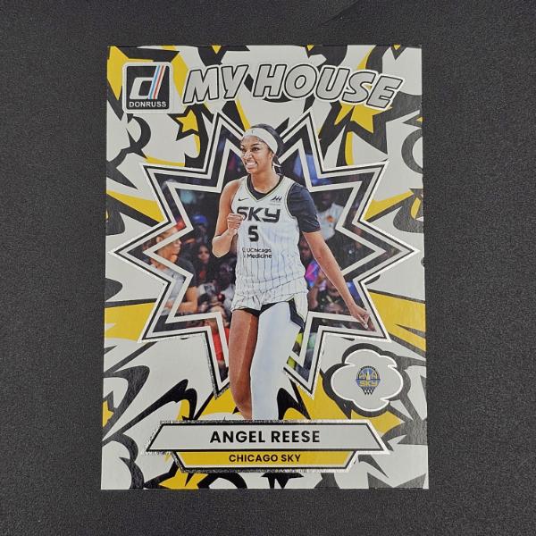2025 Panini Donruss WNBA My House Angel Reese Chicago Sky Basketball Card 6