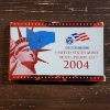 Image 1 : United States Mint 2004 Silver Proof Set Featuring ASW of 1.338 Troy Ounces ~ In Original Packaging 