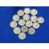 Image 3 : x50 Assorted Year Silver Mercury Dimes in Coin Tube - FV: $5.00