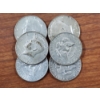 Image 1 : Six Assorted 40% Silver Kennedy Half Dollars