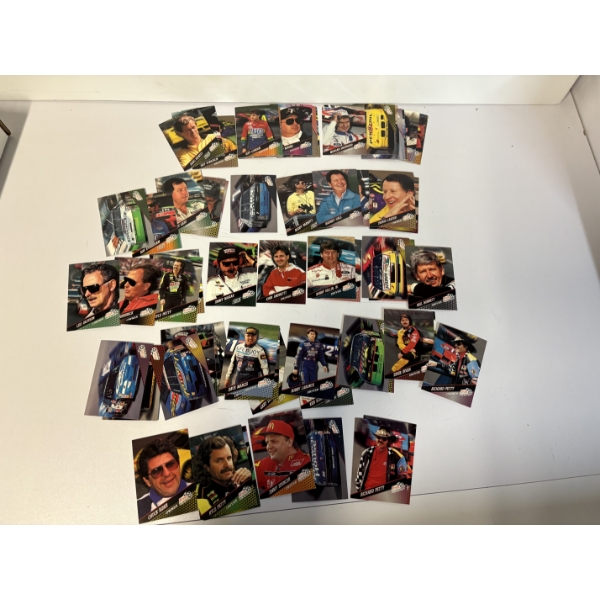 3 Boxes of Racing Cards - 1993 Maxx - 1994 Finish Line 1-150 - Bobby Allison - Richard Petty - Cale 