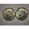 Image 3 : Two 1968 40% Silver Kennedy Half Dollars - $1.00 Face Value