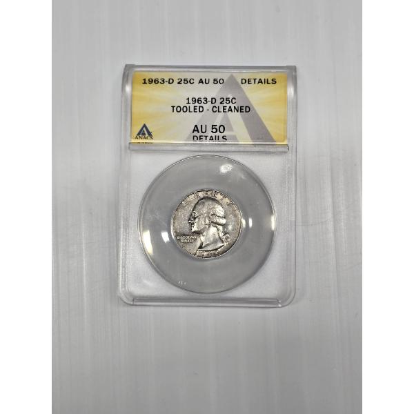 1963 - D Washington Quarter