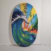 Image 1 : Indo Board Original Balance Trainer Oval Wooden Deck