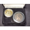 Image 5 : RMS Titanic Two Coin Display Set Ft. Colorized Half Dollar & 1902 British Penny 