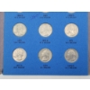 Image 5 : Washington Quarters Collection Book Starting 1960 - Incomplete - Face Value: $6.25