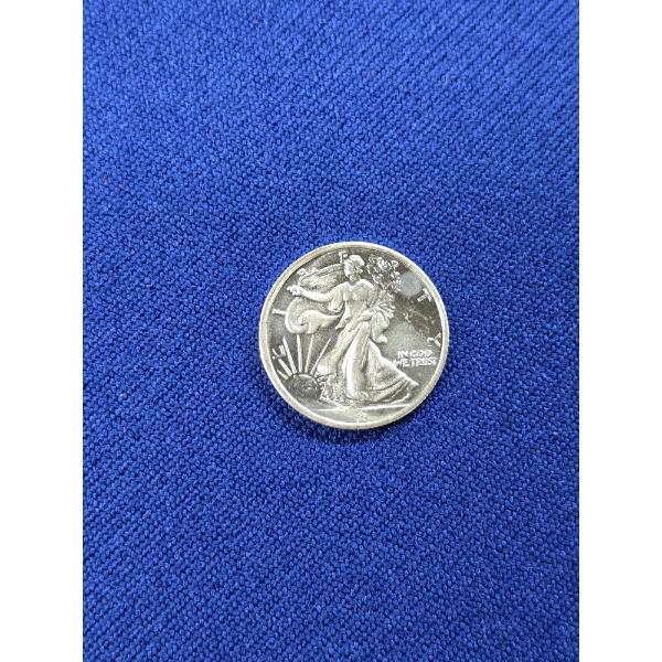Walking Liberty 1/10 Troy oz .999 Fine Silver Round