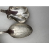 Image 4 : Silver Plated Towle Plate & Spoons - John Marshall Spoons 