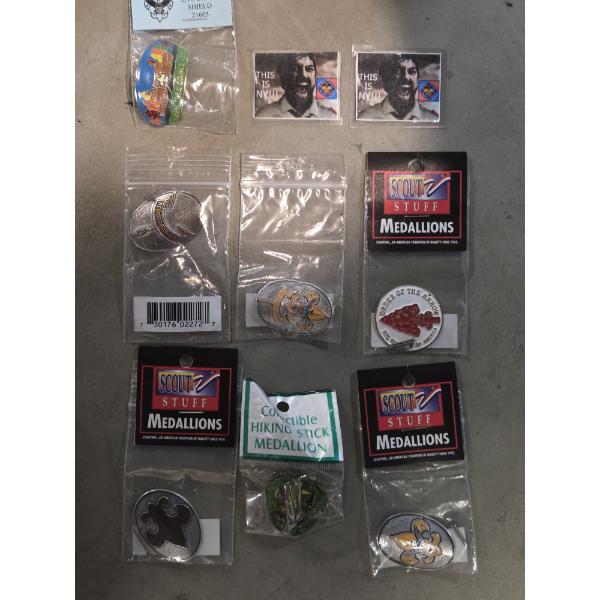 Seven New Hiking Stick Medallions