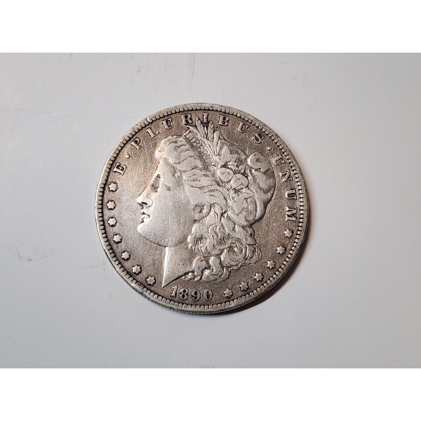 1890-O Morgan Silver Dollar