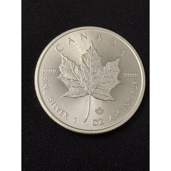 2023 Canadian Maple Leaf .9999 Fine Silver One Troy Ounce Coin - Mint Condition