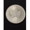 Image 1 : 2023 Canadian Maple Leaf .9999 Fine Silver One Troy Ounce Coin - Mint Condition
