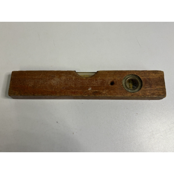 Vintage Wooden Spirit Level - Wooden - 1 foot long