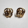 Image 1 : Nice 14K Gold Earring Set Weighing 3.5 Grams Total 