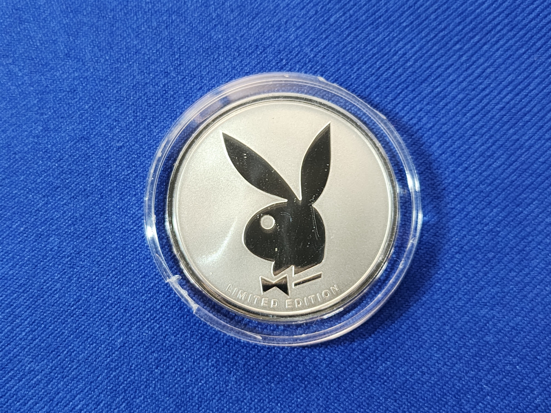 Limited Edition! Playboy February 2002 1 oz Silver Round with Colorized ...