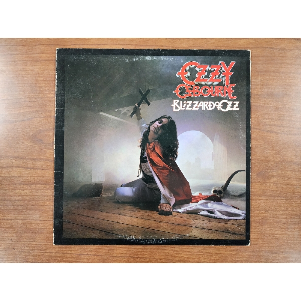 RARE EDITION Ozzy Osbourne Blizzard of Ozz Vinyl Record in Original Packaging - FT. TULIP STAMPING