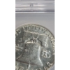 Image 5 : ICG 1963-D AU55 90% Silver Franklin Half Dollar