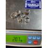 Image 13 : Gorgeous Sterling Silver Rings Ft. Assortment of Stunning Stones - Weighing Total of 20.7 Grams