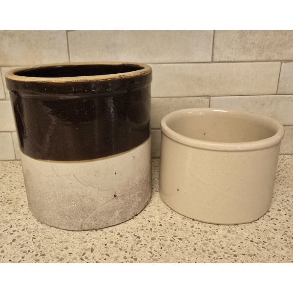 2 Crocks - Largest 7"