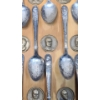 Image 3 : Presidents Commemorative Silverplated Spoon & Medal Collection