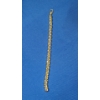 Image 3 : 14K Gold Rolo Chain Style Bracelet - Weight: 12.7g
