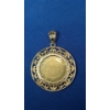 Image 2 : Sterling Silver Necklace Pendant With Coin Inside (Not Silver) - Total Weight: 11.0g