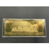 Image 4 : 22 kt Gold $100 bill - in Plastic Cover