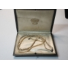 Image 1 : Vintage Set of Navarre Indestructible Pearls - Sterling Silver Clasp - in Original Presentation Box